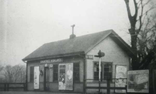 Railroad Station, Braintree Highlands, Massachusetts