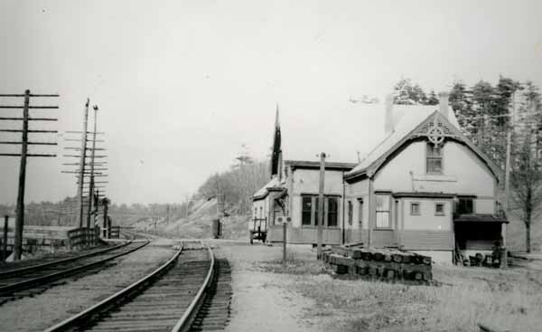 Railroad Station, West Chelmsford, Massachusetts