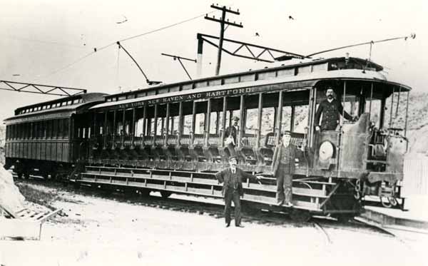 New York, New Haven & Hartford Railroad at East Weymouth, Massachusetts