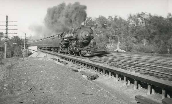 Boston & Albany Railroad at Riverside, Newton, Massachusetts