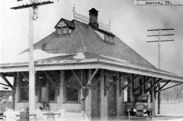 Railroad Station, Amston, Connecticut