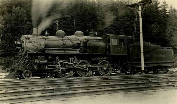 Maine Central Railroad #378 at Bretton Woods, New Hampshire