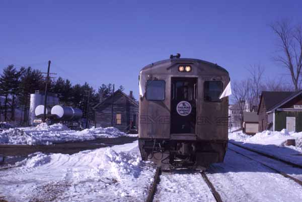 Railroad Enthusiasts excursion on the Boston & Maine at North Conway
