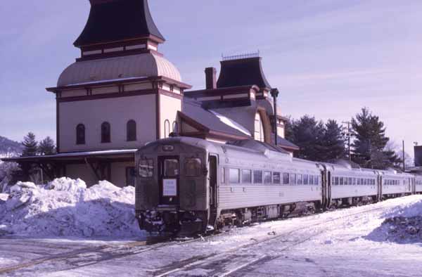 Boston & Maine Snow Train Special at North Conway