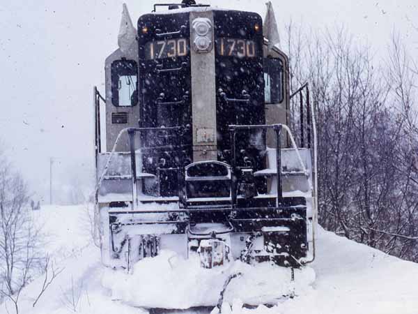 Boston & Maine Snow Train at North Conway