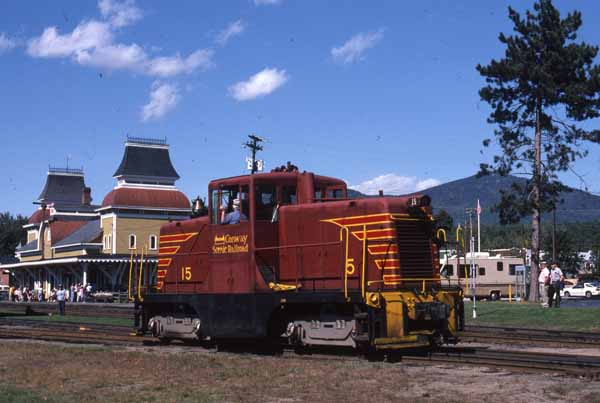 Conway Scenic Railroad #15 at North Conway