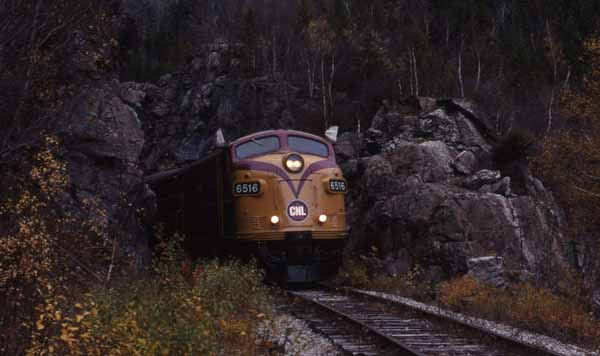 Conway Scenic Railroad #6516 at Crawford Notch
