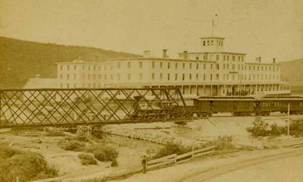 Fabyan House and Portland & Ogdensburg Railroad, White Mountains