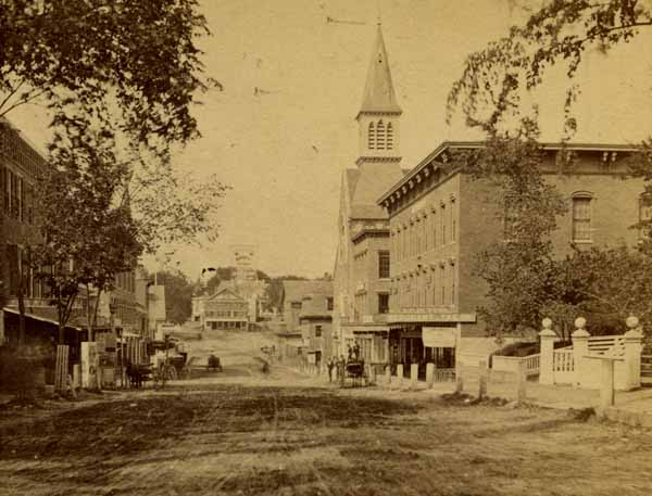 Main Street from Nutt's Building, Nashua, New Hampshire