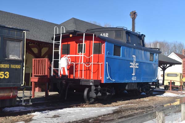 Raymond Historical Society, Boston & Maine caboose #432