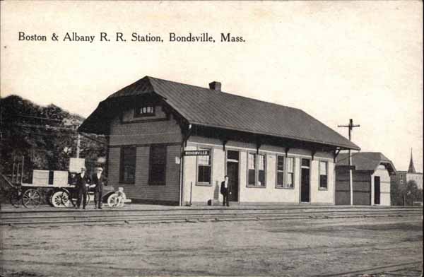 Boston & Albany Railroad Station, Bondsville, Massachusetts