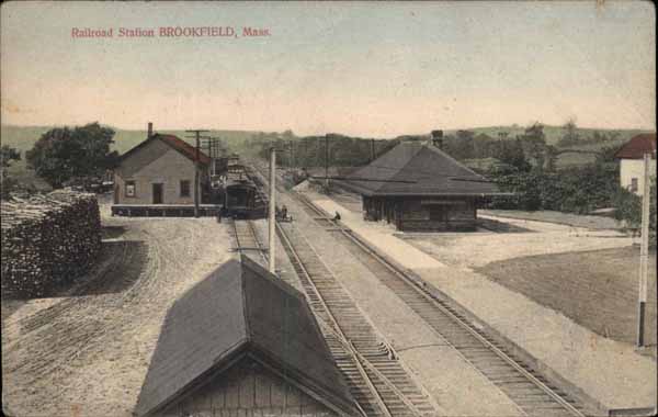 Railroad Station, Brookfield, Massachusetts