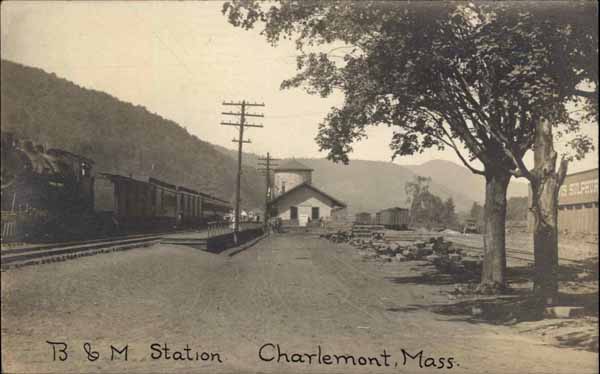 Boston & Maine Station, Charlemont, Massachusetts