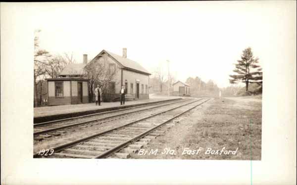 Boston & Maine Station, East Boxford - 1929