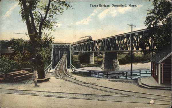 Three Bridges, Greenfield, Massachusetts