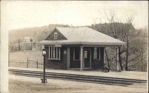 Hastings Railroad Station, Weston, Massachusetts