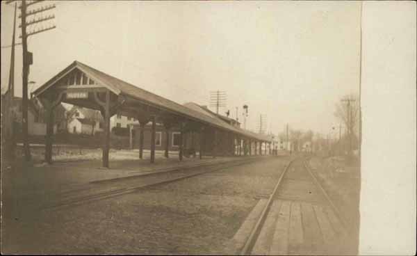 Railroad Station, Hudson, Massachusetts