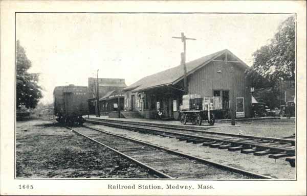 Railroad Station, Medway, Massachusetts