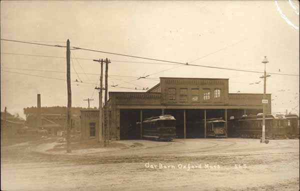 Car Barn, Oxford, Massachusetts