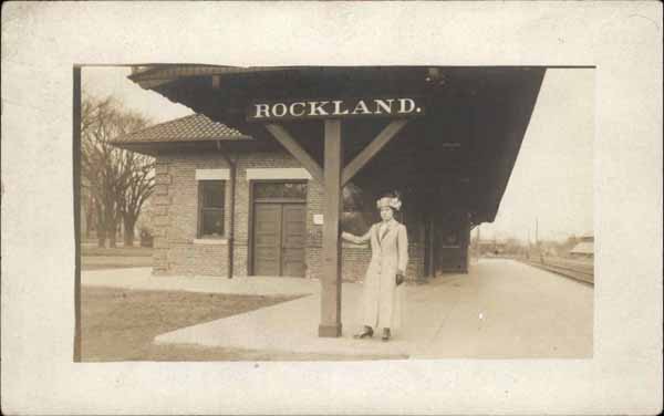 Railroad Station, Rockland, Massachusetts