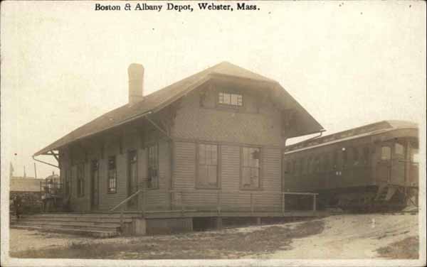 Boston & Albany Depot, Webster, Massachusetts