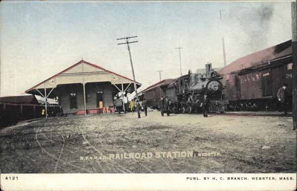 New York, New Haven & Hartford Railroad Station, Webster, Massachusetts