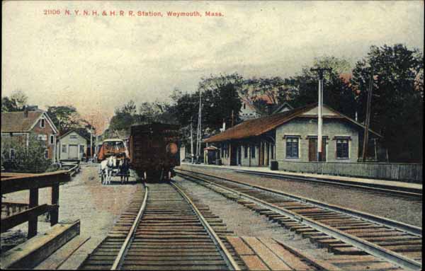 New York, New Haven & Hartford Railroad Station, Weymouth, Massachusetts