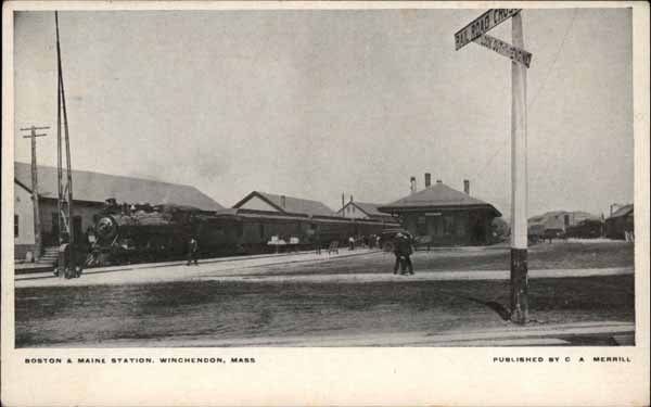 Boston & Maine Station, Winchendon, Massachusetts
