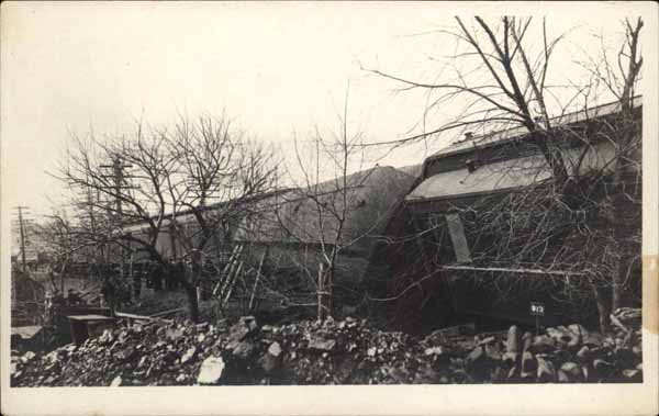 Railroad Wreck, Weirs, New Hampshire