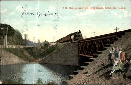Railroad Bridge over the Rippowam, Stamford, Connecticut