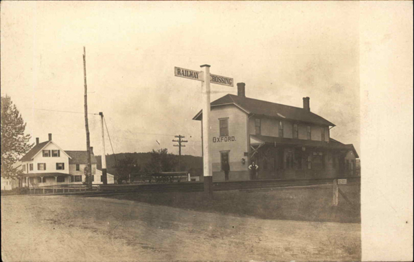 Railroad Station, Oxford, Maine