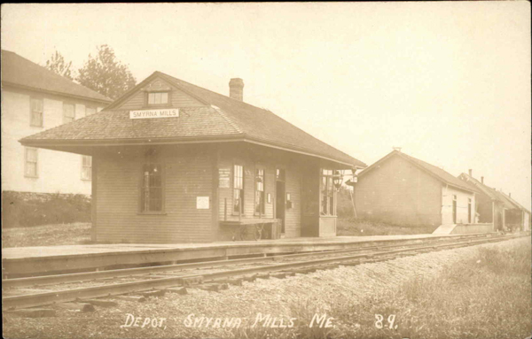 Depot, Smyrna Mills, Maine