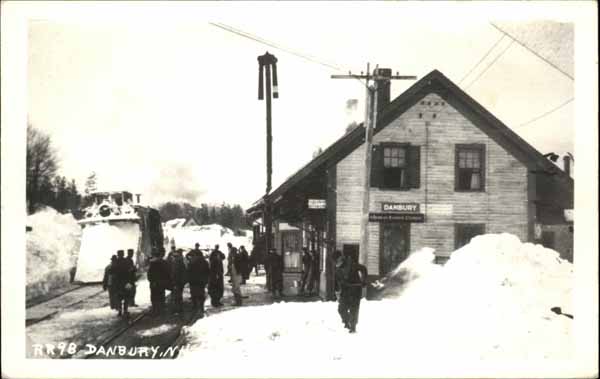 Railroad Station, Danbury, New Hampshire