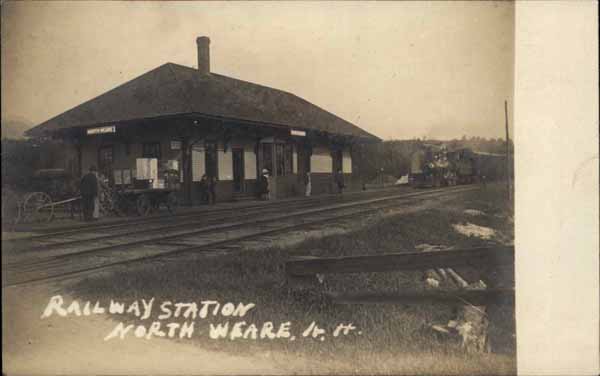 Railway Station, North Weare, New Hampshire