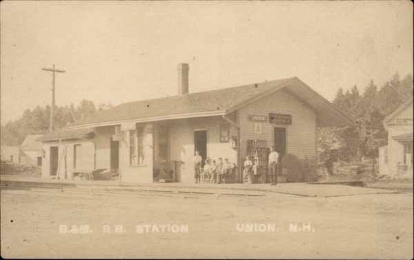 Boston & Maine Railroad Station, Union, New Hampshire