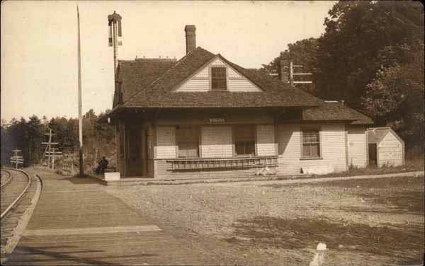 Railroad Station, Winona, New Hampshire