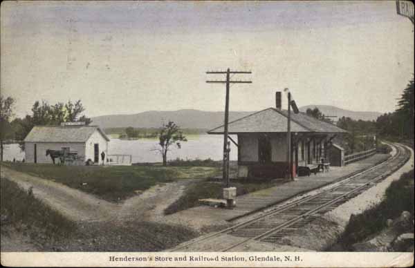 Henderson's Store and Railroad Station, Glendale, New Hampshire