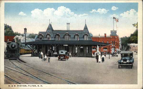 Boston & Maine Station, Tilton, New Hampshire
