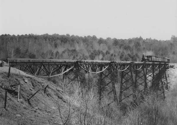 Boston & Maine Railroad trestle in Marlboro, New Hampshire